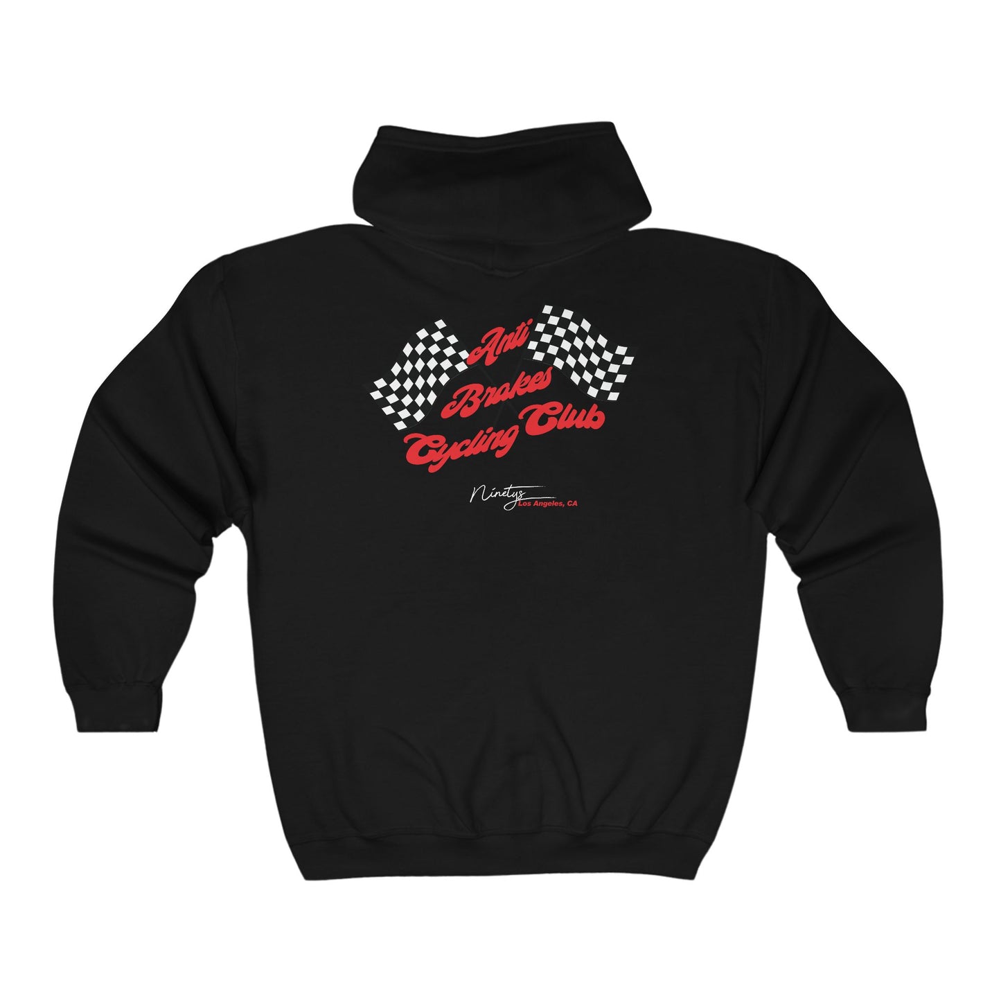 ANTI BRAKES CYCLING CLUB - ZIP UP HOODIE